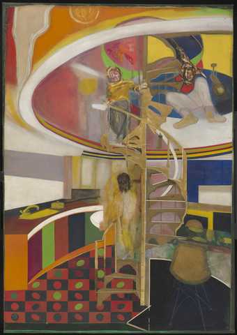 Fig.1 Frank Bowling, Mirror 1964–6