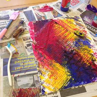 Textured painting